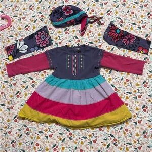 Catimini Adorable multi-colored girls’ dress